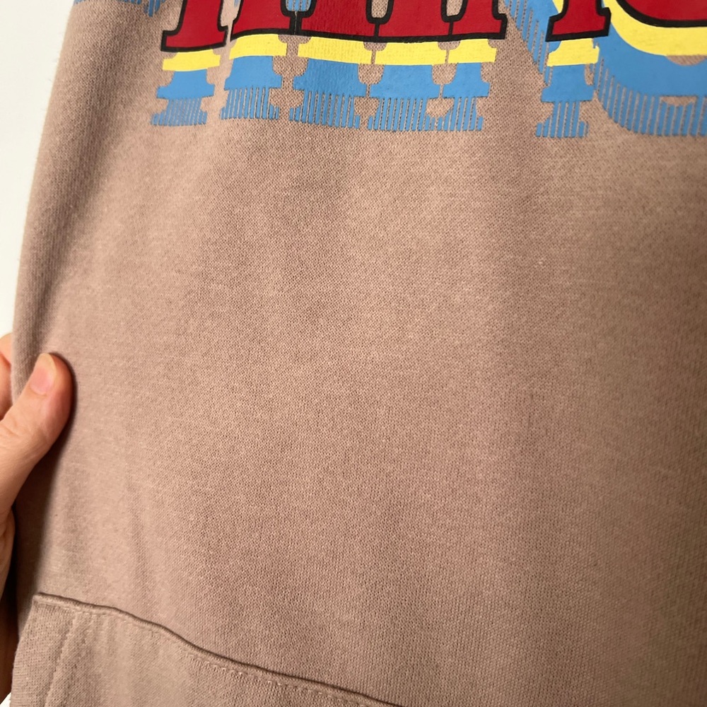 Old Navy Beige Stranger Things Hoodie for Men - Picture 2 of 5
